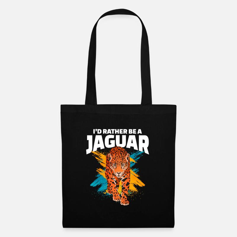 Jaguar - Stoffbeutel - Schwarz