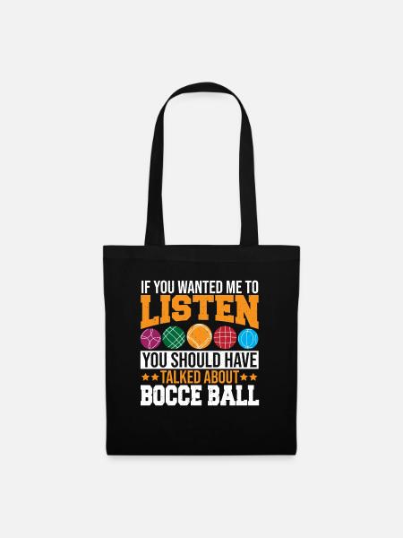 Boccia - Stoffbeutel - Schwarz
