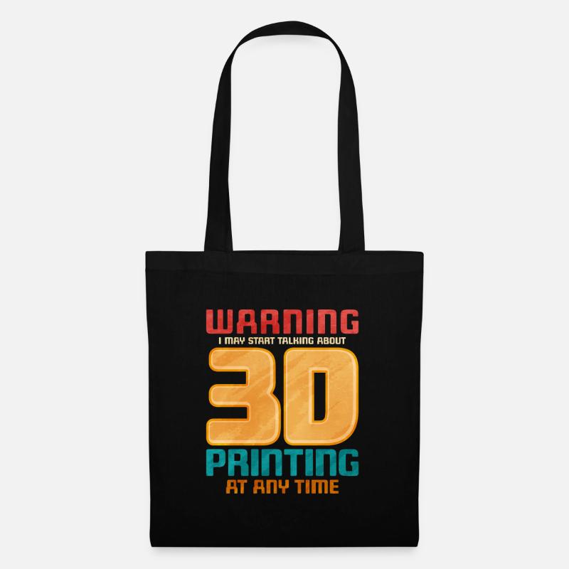3d printing - Stoffbeutel - Schwarz