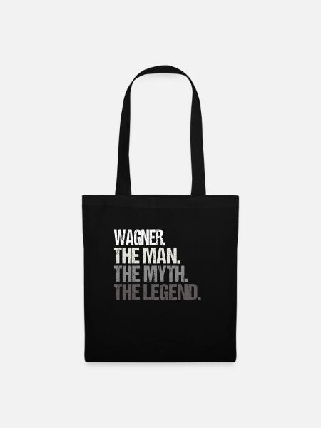 Wagner The Man The Myth Legend - Stoffbeutel - Schwarz