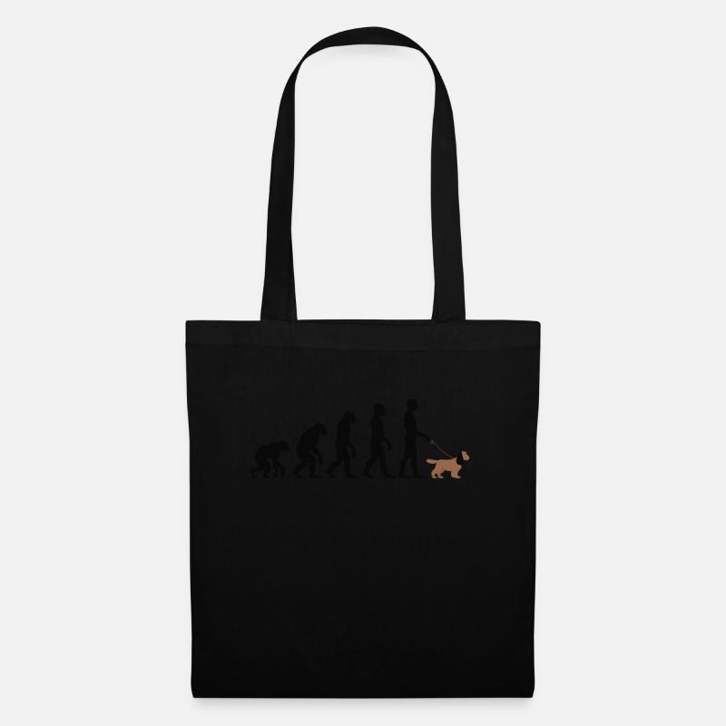 Cocker Spaniel - Stoffbeutel - Schwarz