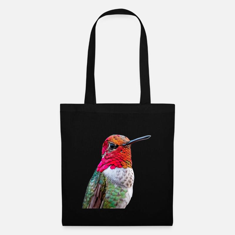 Kolibri - Stoffbeutel - Schwarz