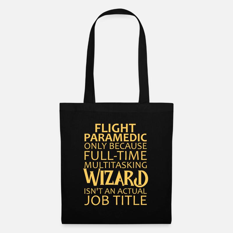 Flight Paramedic Wizard Luftrettung - Stoffbeutel - Schwarz