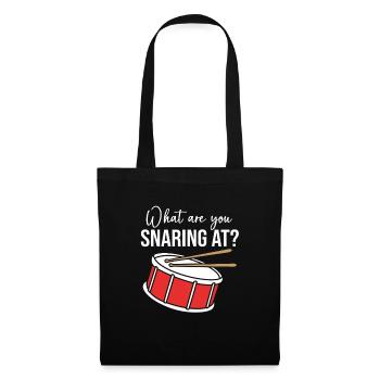 Tambours Tambours Baguettes - Sac en tissu - noir - Devant