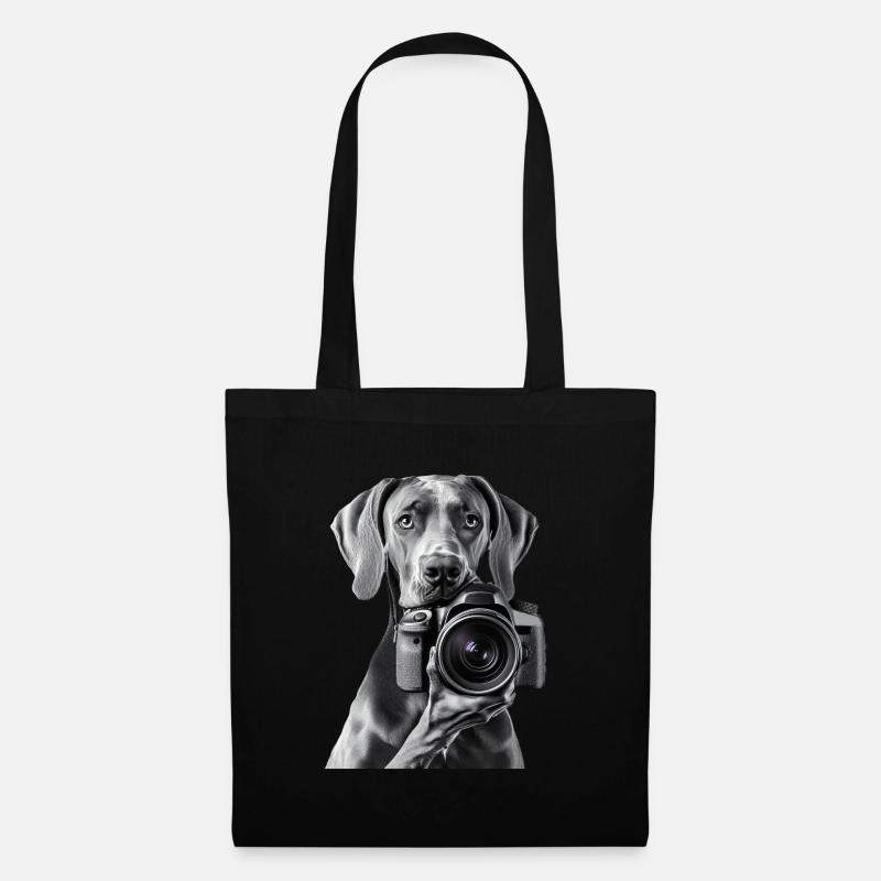 Deutsche Dogge - Stoffbeutel - Schwarz