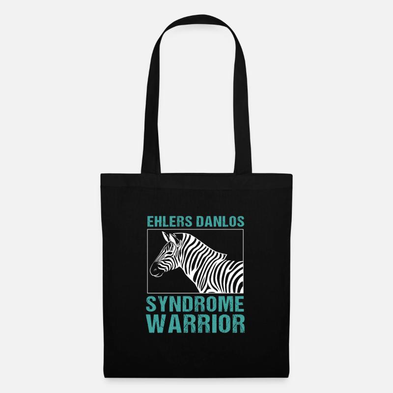 Ehlers-Danlos-Syndrom EDS HSD - Stoffbeutel - Schwarz