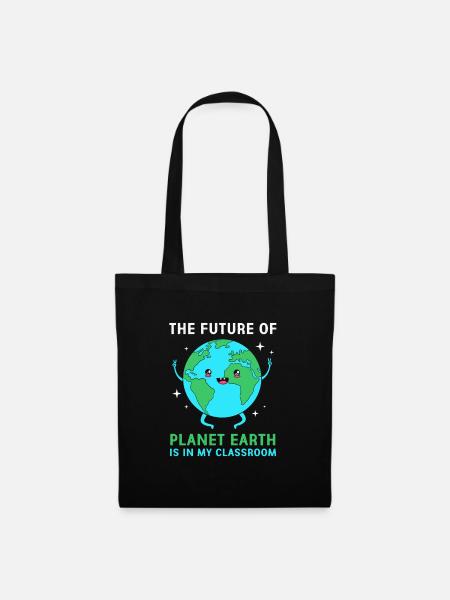 Earth Day - Stoffbeutel - Schwarz