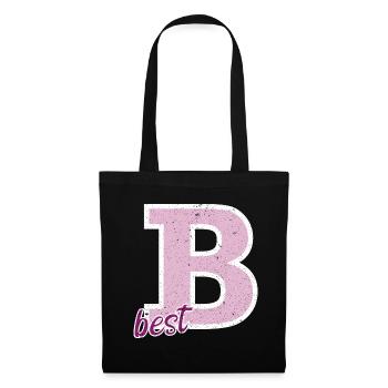 Best friends forever 3 meilleures amies cadeau - Sac en tissu - noir - Devant