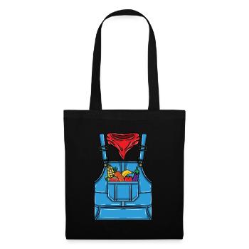 Farmer Costume Halloween - Tote Bag - black - Front