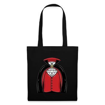 Vampire Costume Halloween - Tote Bag - black - Front