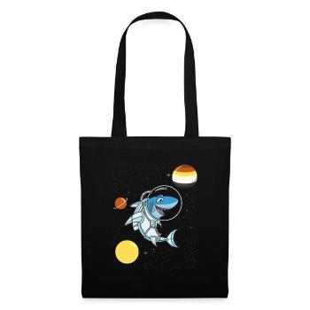 Hai Astronaut Gay Bear Pride - Stoffbeutel - Schwarz - Vorne