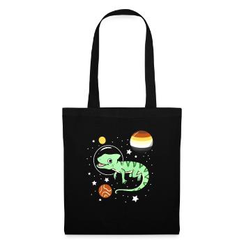 Caméléon Astronaute Gay Bear Pride - Sac en tissu - noir - Devant