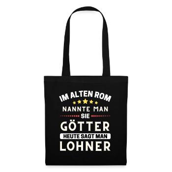 Dans la Rome antique, ils étaient des dieux. Aujourd’hui, Lohner - Sac en tissu - noir - Devant
