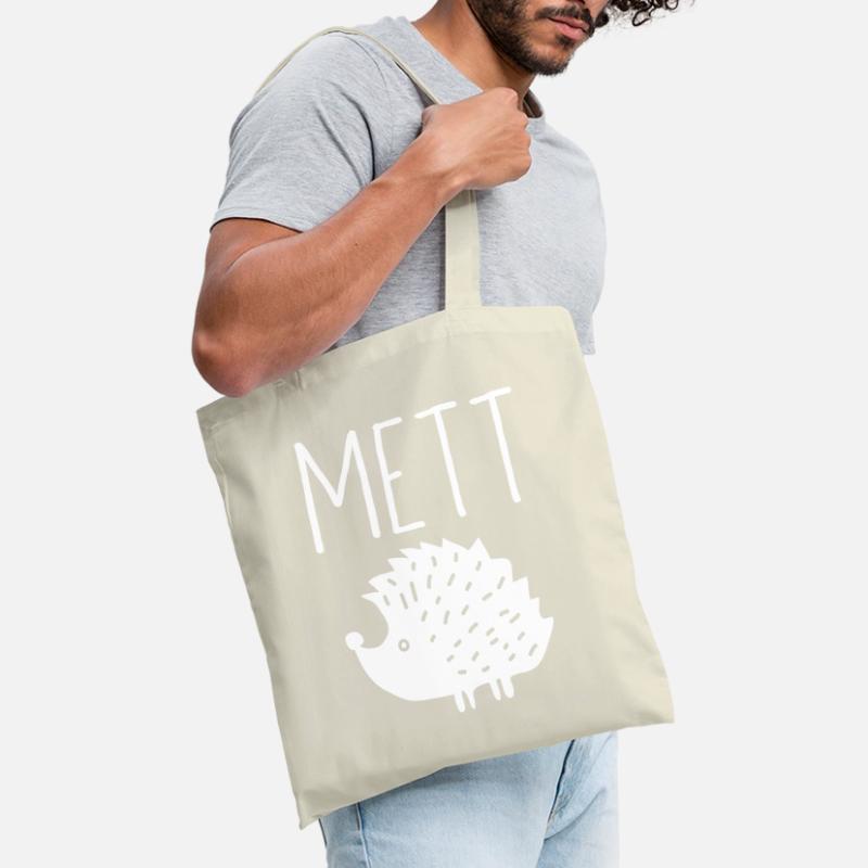 Mettigel Mett Igel Hackfleisch Fleischesser Hackk Stoffbeutel