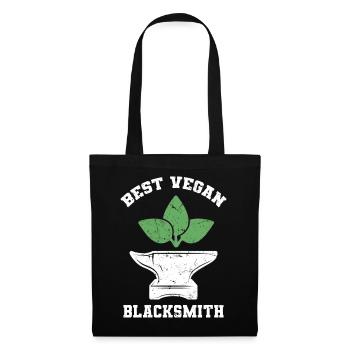 Blacksmith Vegan - Tote Bag - black - Front