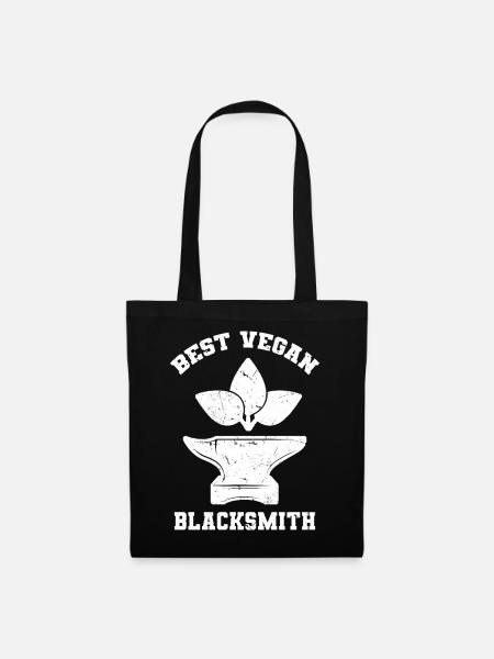 Forging Vegan - Tote Bag - black