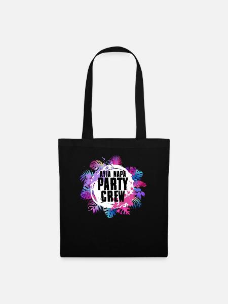 Ayia Napa Party Holiday Cyprus Sommeroutfit - Stoffbeutel - Schwarz