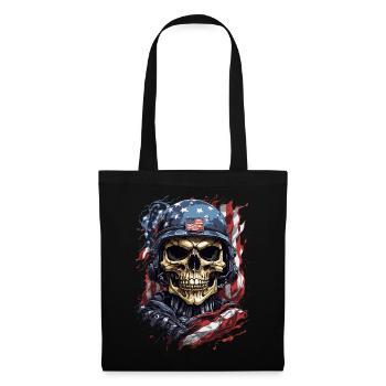 Honorable U.S. Soldier Flag - Tote Bag - black - Front