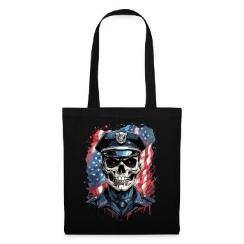 USA Police Heroes - Tote Bag - black - Front