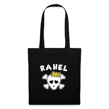 Pirate Rahel Design for Girls and Women - Tote Bag - black - Front