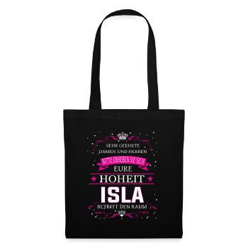 Your Highness Isla enters the room - Tote Bag - black - Front