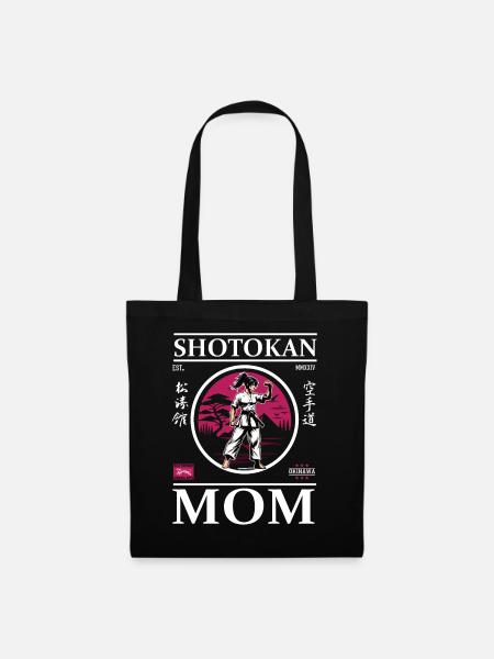 Shotokan Karate Mom - Stoffbeutel - Schwarz