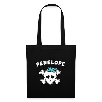 Pirate Penelope Design for Girls and Women - Tote Bag - black - Front