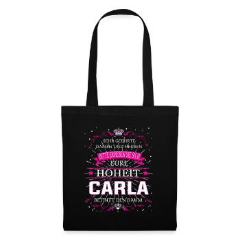 Your Highness Carla enters the room - Tote Bag - black - Front