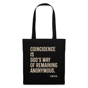 Coincidence - Tote Bag - black - Front
