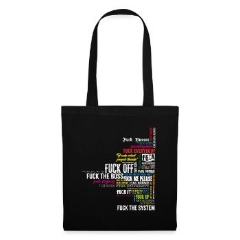 Fuck off - Tote Bag - black - Front