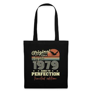 August 1979 Birthday August 1979 Vintage August 1979 - Tote Bag - black - Front