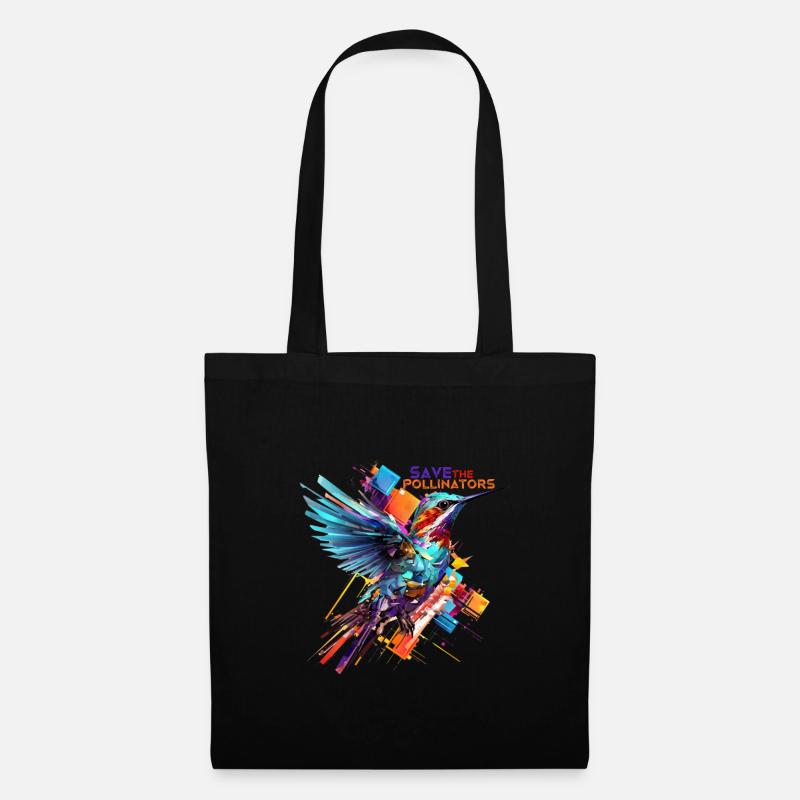 Save the Pollinators - Tote Bag - black