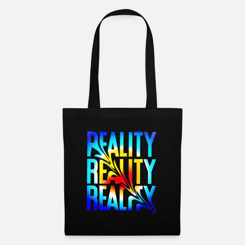 Reality - Stoffbeutel - Schwarz