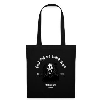 Boo! Did we scare you - Ghostface - Stoffbeutel - Schwarz - Vorne