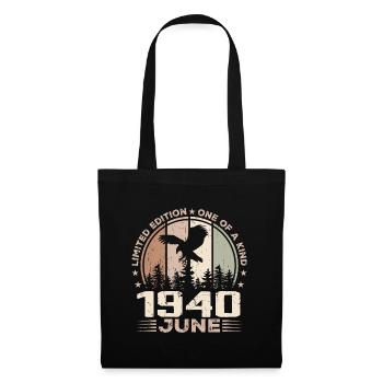 Incomparable since June 1940, 84th Anniversary - Tote Bag - black - Front