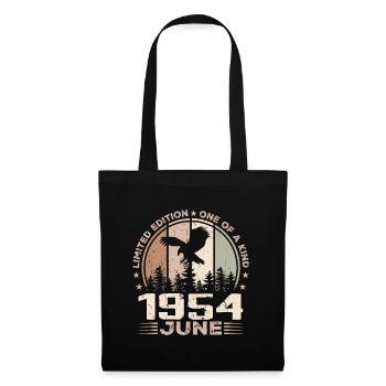 Incomparable depuis juin 1954, 70e Anniversaire - Sac en tissu - noir - Devant
