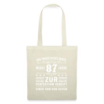 87 Years Gift Idea for 87 - Birthday - Tote Bag - nature - Front