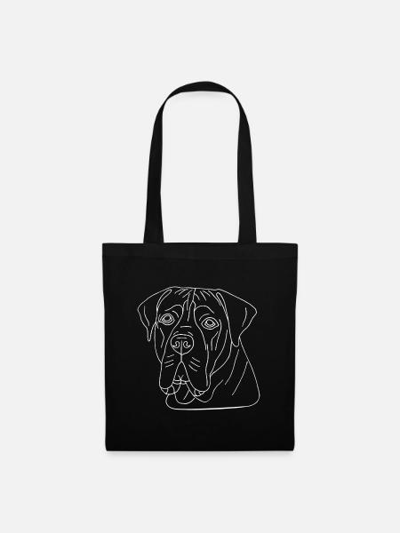 Boerboel - Stoffbeutel - Schwarz