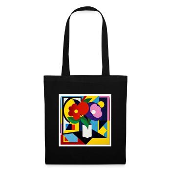 Flower Power, Fantasy on your T-shirt - Tote Bag - black - Front