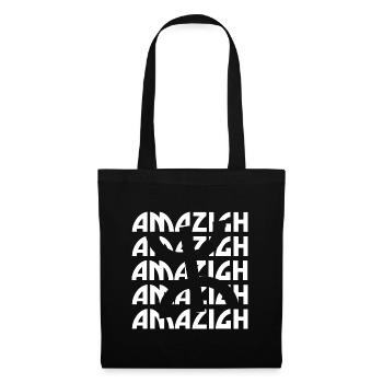 Amazigh - Stoffbeutel - Schwarz - Vorne