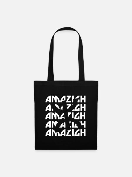 Amazigh - Stoffbeutel - Schwarz