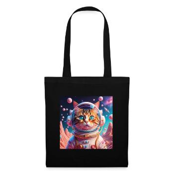 Spacecat Dreamland - Stoffbeutel - Schwarz - Vorne