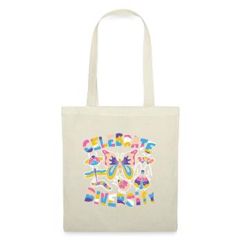 Celebrate Diversity - Stoffbeutel - Natur - Vorne