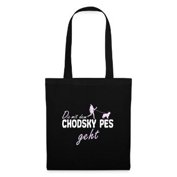 Chodsky Pes Bohemian Shepherd Funny saying - Tote Bag - black - Front