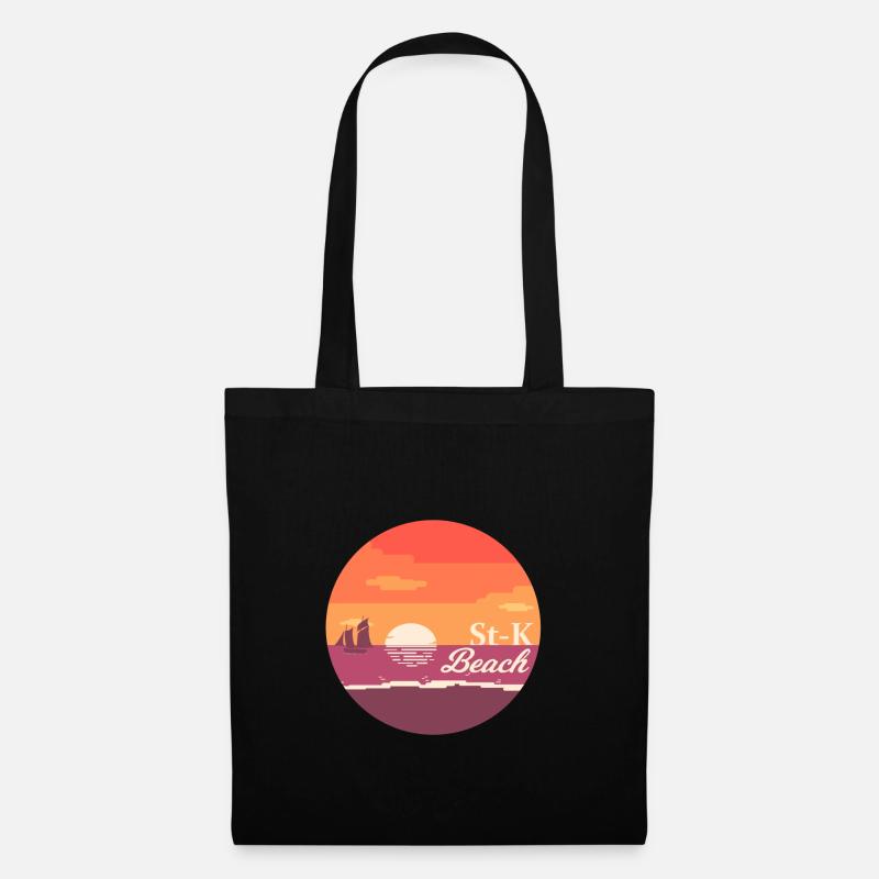 stK beach - Sac en tissu - noir