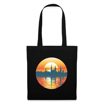 Heidelberg Skyline - Tote Bag - black - Front
