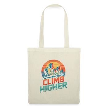 Grimpez plus haut Retro Hikers - Sac en tissu - nature - Devant