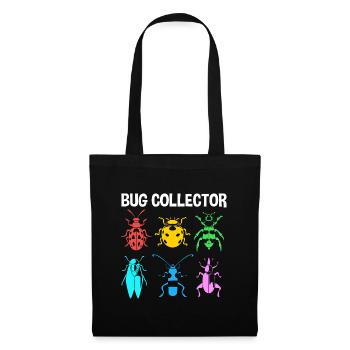 Insecte - Sac en tissu - noir - Devant