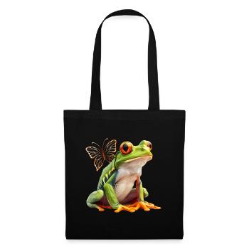 Frog - Tote Bag - black - Front