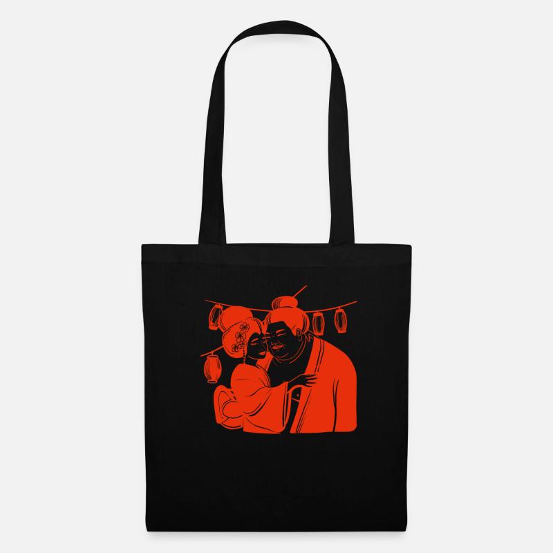 Sumo love - Tote Bag - black
